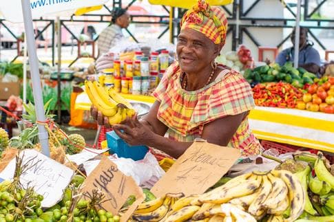 Marchande guadeloupéenne