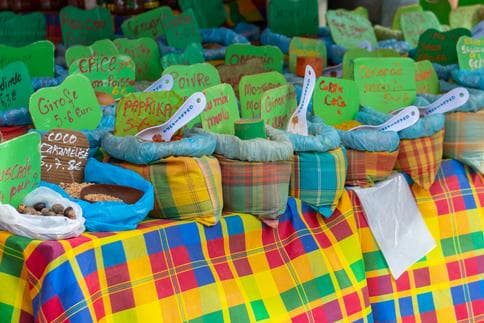 Marché de Sainte-Anne, Guadeloupe
