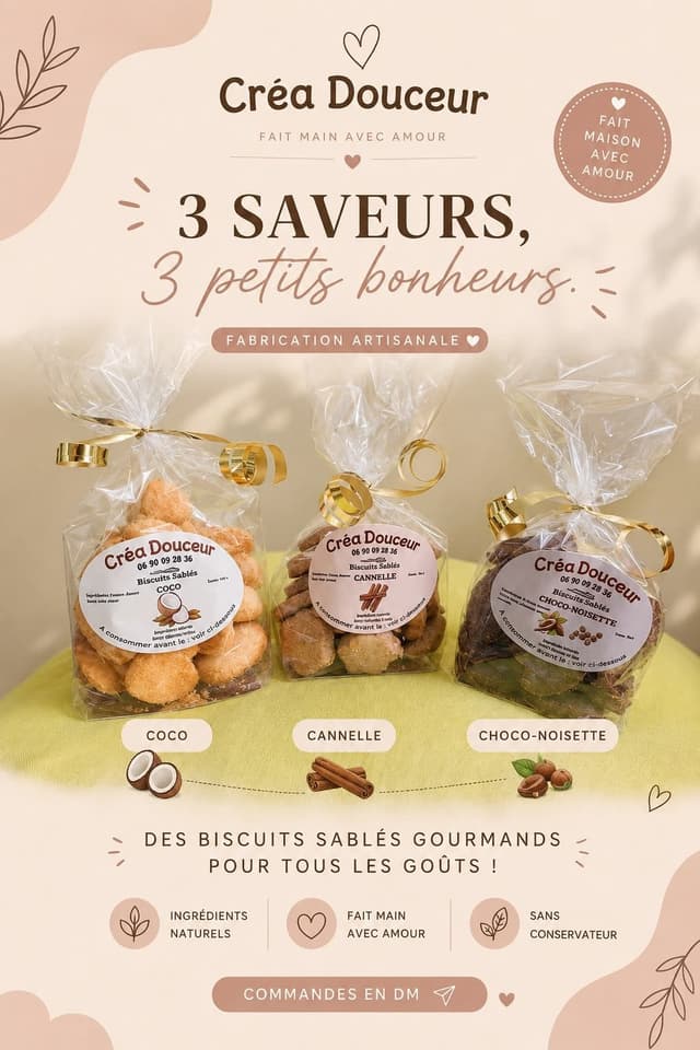 Crea douceur, Produits & Saveurs à MORNE A L EAU, Guadeloupe
